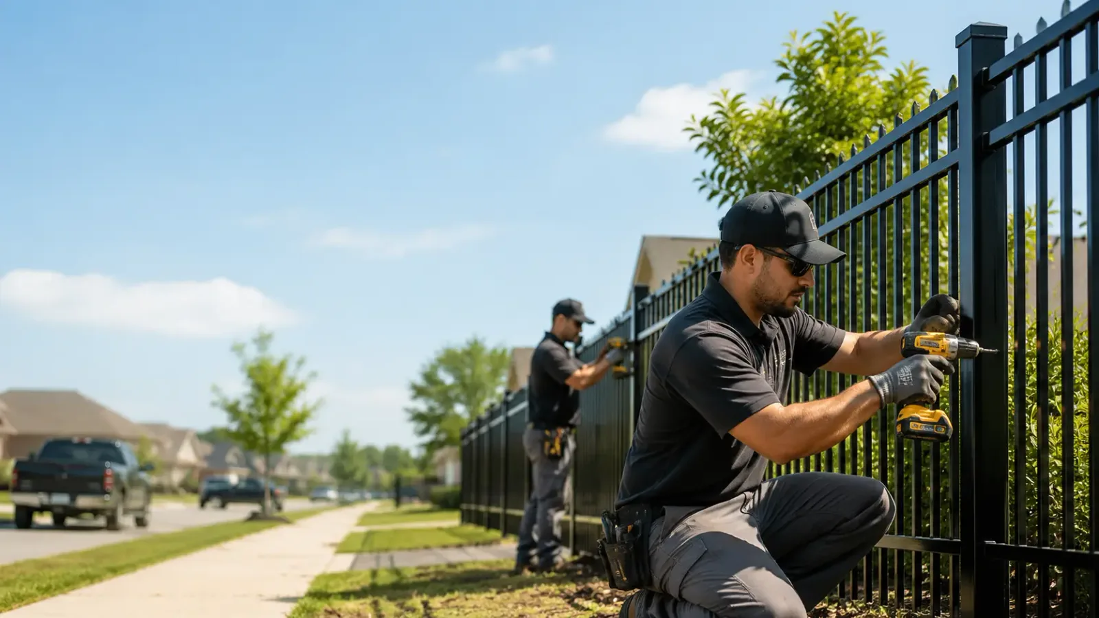 Metal Fence Installation in Avondale, CO
